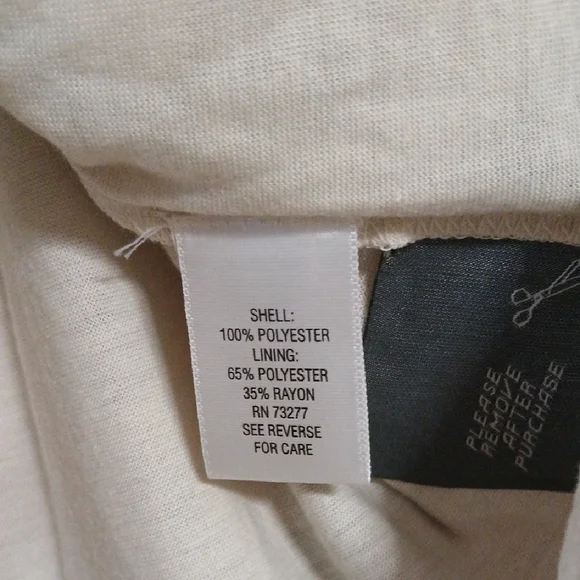 Simply Vera Vera Wang Multicolor Abstract Tank Top - Picture 6 of 6